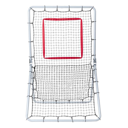 Baseball- und Softball-Rebounder-Netz 3,5 x 6 Fuß 5 einstellbare Winkel