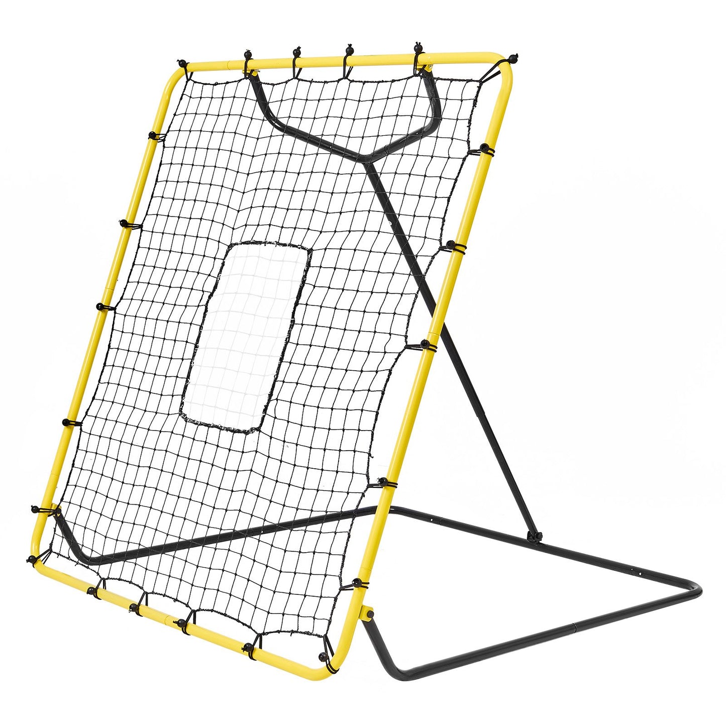 Baseball- und Softball-Rebounder-Netz, 4 x 4,5 Fuß, PitchBack, verstellbare Winkel
