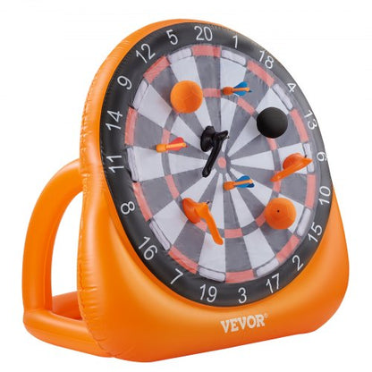 uppblåsbar fotbollsdartbräda över 6 fot med 4 sparkbollar 6 pilar 6 yxpumpar |  EU