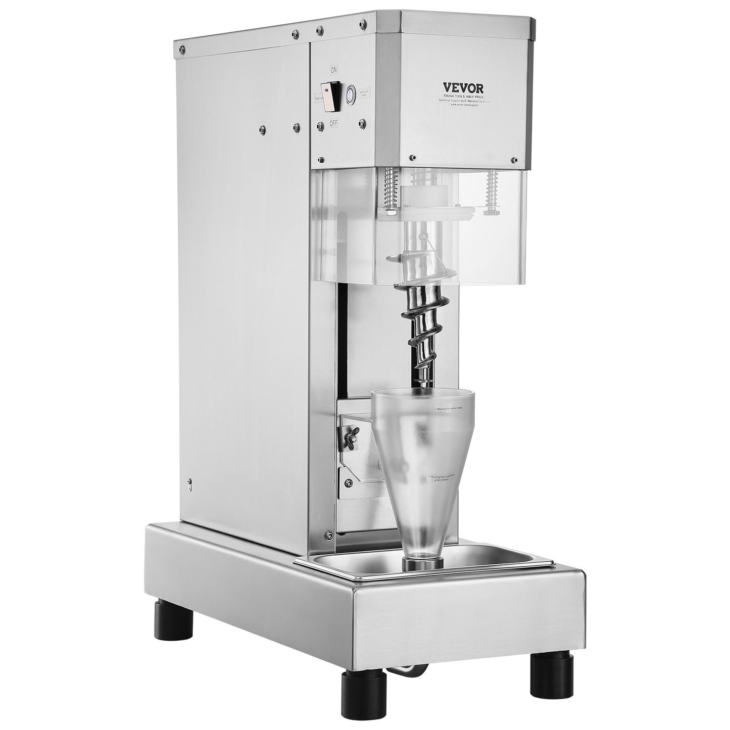 Eiscreme-Mixer, 750 W, Eiscreme-Mixer, Rührmaschine, 304 Edelstahl