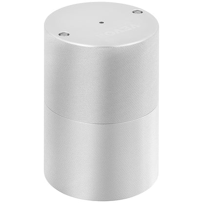 Eisballpresse, 2,4-Zoll-Eisballmaker, Eisballpressen-Set aus Flugzeug-Al-Legierung für 60-mm-Eiskugeln, Eispresse mit Zange und Abtropfschale, für Whisky, Cocktail, Bourbon, Scotch auf Partys und im Urlaub, Silber