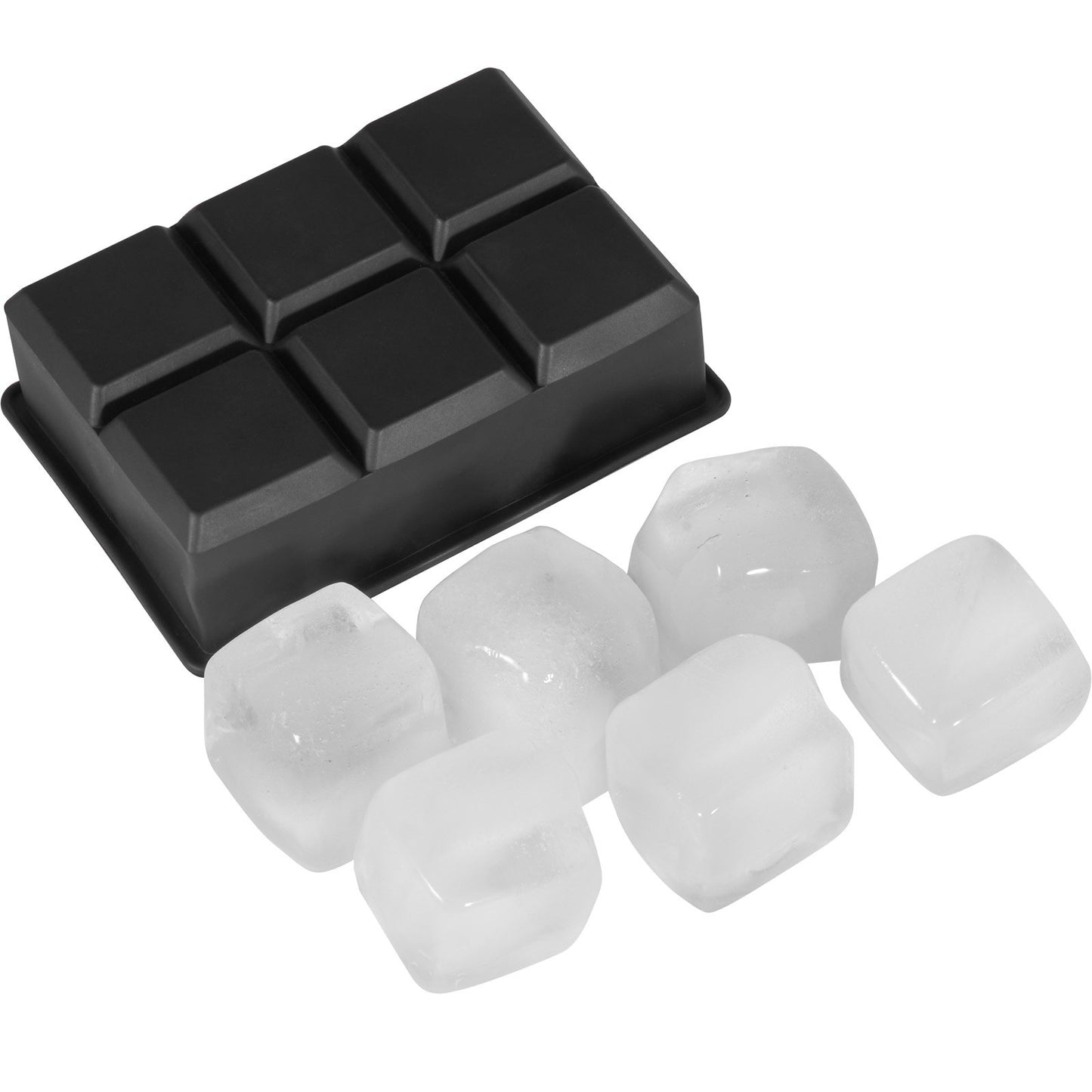 Ice Ball Maker Silikon Eiswürfelform mit Deckel 2er-Pack Whisky Cocktail