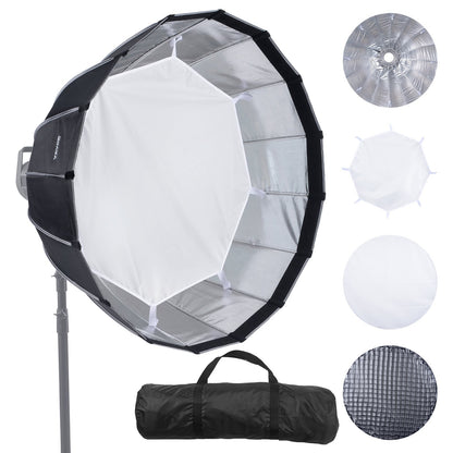 Parabolic Softbox 33 i Quick Release & Quick Fold & Portable