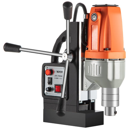 Magnetic Drill Magnetic Drilling Machine 980W, Metal Drill Press High Power 680 rpm, Multi-Function Metal Drill Press 35MM Core Drilling Machine for Drilling And Tapping