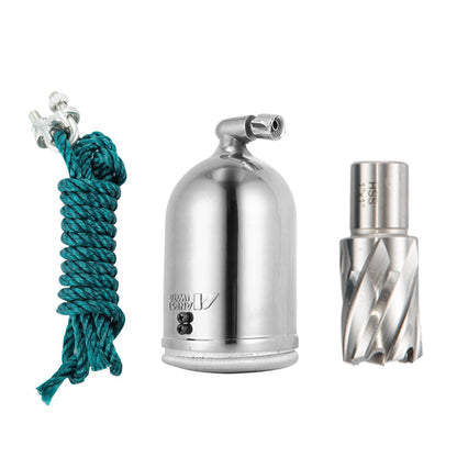 Magnetbohrmaschine 220 V-240 V, Magnetbohrmaschine 980 W, Metallbohrmaschine, hohe Leistung, 680 U/min, Multifunktions-Metallbohrmaschine, 35 mm Kernbohrmaschine zum Bohren und Gewindeschneiden