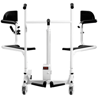 Electric Patient Lift Chair Patient Transfer Wheelchair &amp; 180° Split Seat