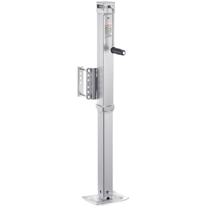 Trailer Jack Bolt-on Trailer Tongue Jack 8000 lbs Statisk belastning 28,5" färdväg