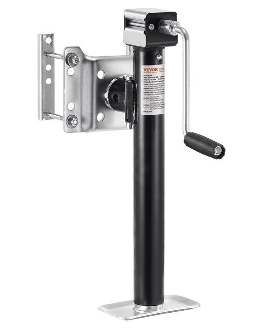 Trailer Jack Bolt-on Trailer Tongue Jack 5000 lbs Dynamic Load 14,3" Lift