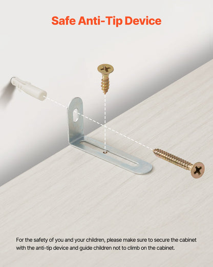 5-stöckiges breites Bücherregal, 172,7 cm, freistehendes offenes Bücherregal aus Holz, weiß