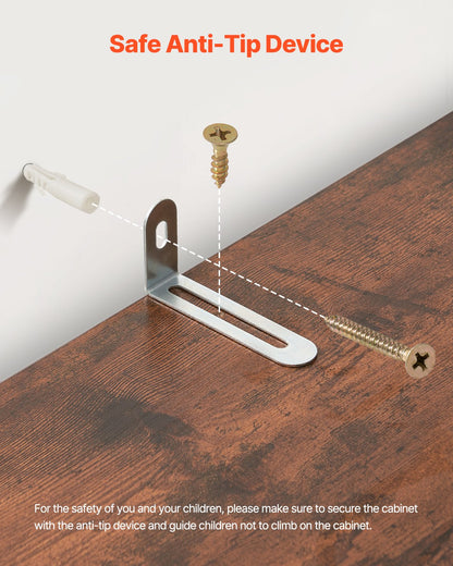 Bücherregal mit 5 Ebenen, schmal, 135,6 cm, offenes Bücherregal aus Holz, verstellbare Regalböden, Braun