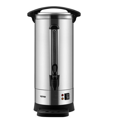 Commercial Coffee Urn 110 Cup Stainless Steel Coffee Dispenser Fast Brew