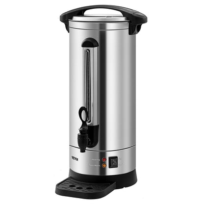 Commercial Coffee Urn 110 Cup Stainless Steel Coffee Dispenser Fast Brew
