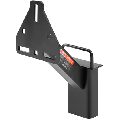 Reserveradhalter, Reserveradhalterung für Anhänger, 72,2 kg Tragkraft, Zubehör für Nutzanhänger, passend für die meisten Räder mit 4, 5, 6 und 8 Radlöchern mit 4", 4,25", 4,5", 4,75", 5", 5,5", 6", 6,5" Lochkreis