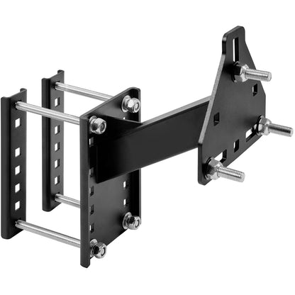 Reserveradhalter, Reserveradhalterung für Anhänger, 72,2 kg Tragkraft, Zubehör für Nutzanhänger, passend für die meisten Räder mit 4, 5, 6 und 8 Radlöchern mit 4", 4,25", 4,5", 4,75", 5", 5,5", 6", 6,5" Lochkreis