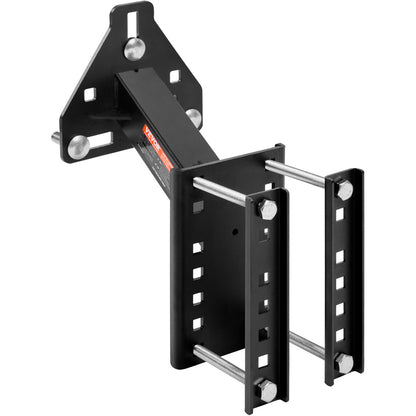 Reserveradhalter, Reserveradhalterung für Anhänger, 72,2 kg Tragkraft, Zubehör für Nutzanhänger, passend für die meisten Räder mit 4, 5, 6 und 8 Radlöchern mit 4", 4,25", 4,5", 4,75", 5", 5,5", 6", 6,5" Lochkreis