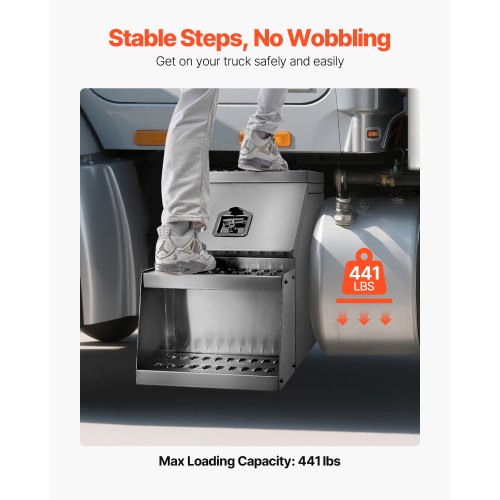 Verktygslåda för lastbilar, 457 x 695 x 645 mm Kraftig verktygslåda i aluminium, sidomonterad, vattentät sidoförvaring, sadellåda med T-handtagslås och nycklar för lastbilar, släpvagnar med plattbädd |  EU