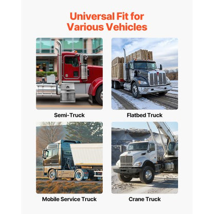 Verktygslåda för lastbilar, 457 x 695 x 645 mm Kraftig verktygslåda i aluminium, sidomonterad, vattentät sidoförvaring, sadellåda med T-handtagslås och nycklar för lastbilar, släpvagnar med plattbädd |  EU