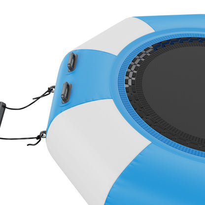 6,5 fot uppblåsbar vattenstudsmatta simplattform studs för Pool Lake Toy