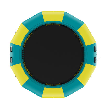 13ft Aufblasbare Wasser Trampolin Schwimmen Plattform Türsteher für Pool See Spielzeug