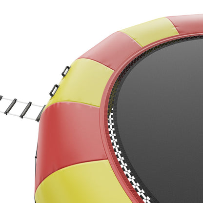 17 Feet Inflatable Water Trampoline Swimming Platform Bouncer for Pool Lake Toy