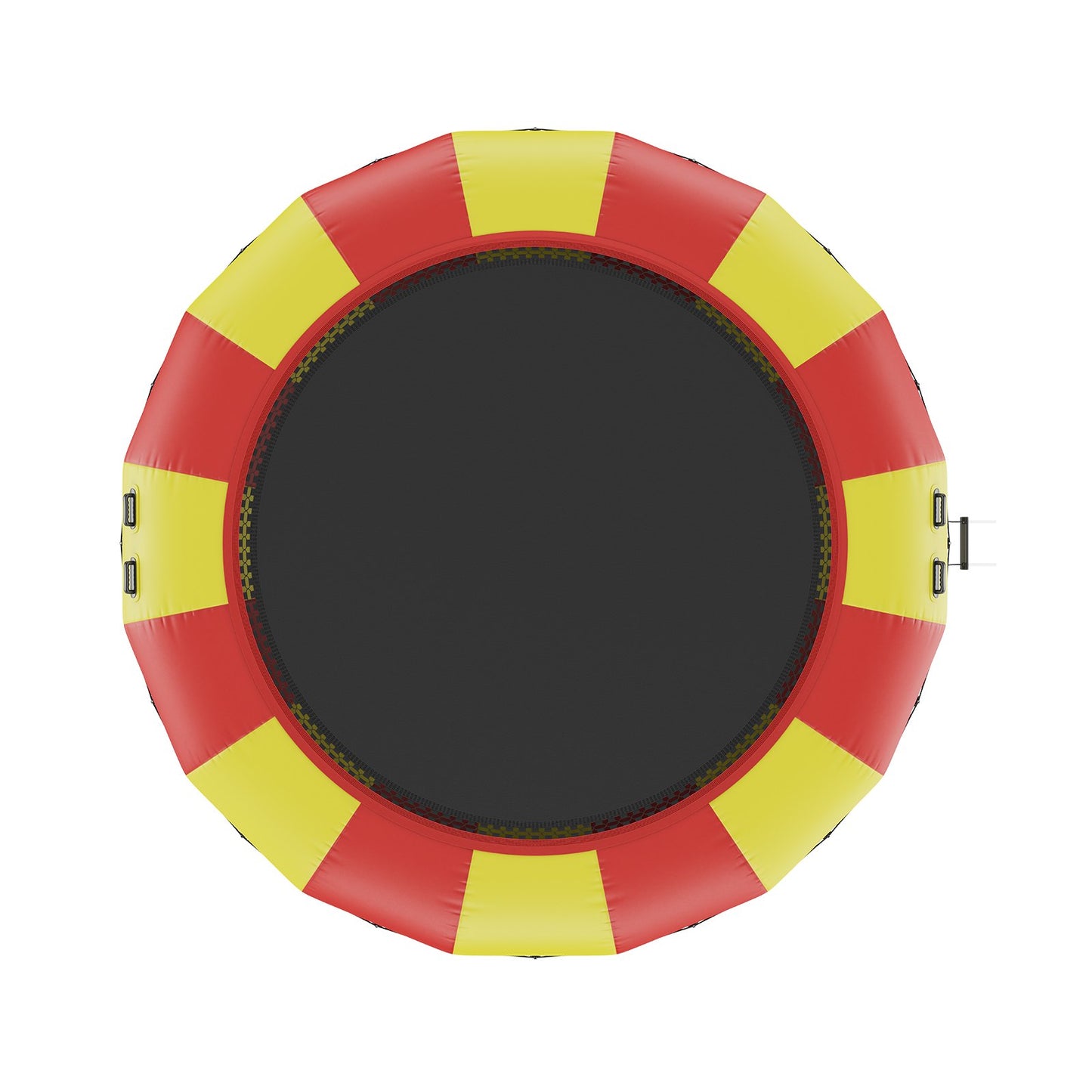 17 Feet Inflatable Water Trampoline Swimming Platform Bouncer for Pool Lake Toy