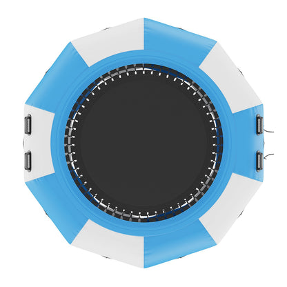 10ft Aufblasbare Wasser Trampolin Schwimmen Plattform Türsteher für Pool See Spielzeug