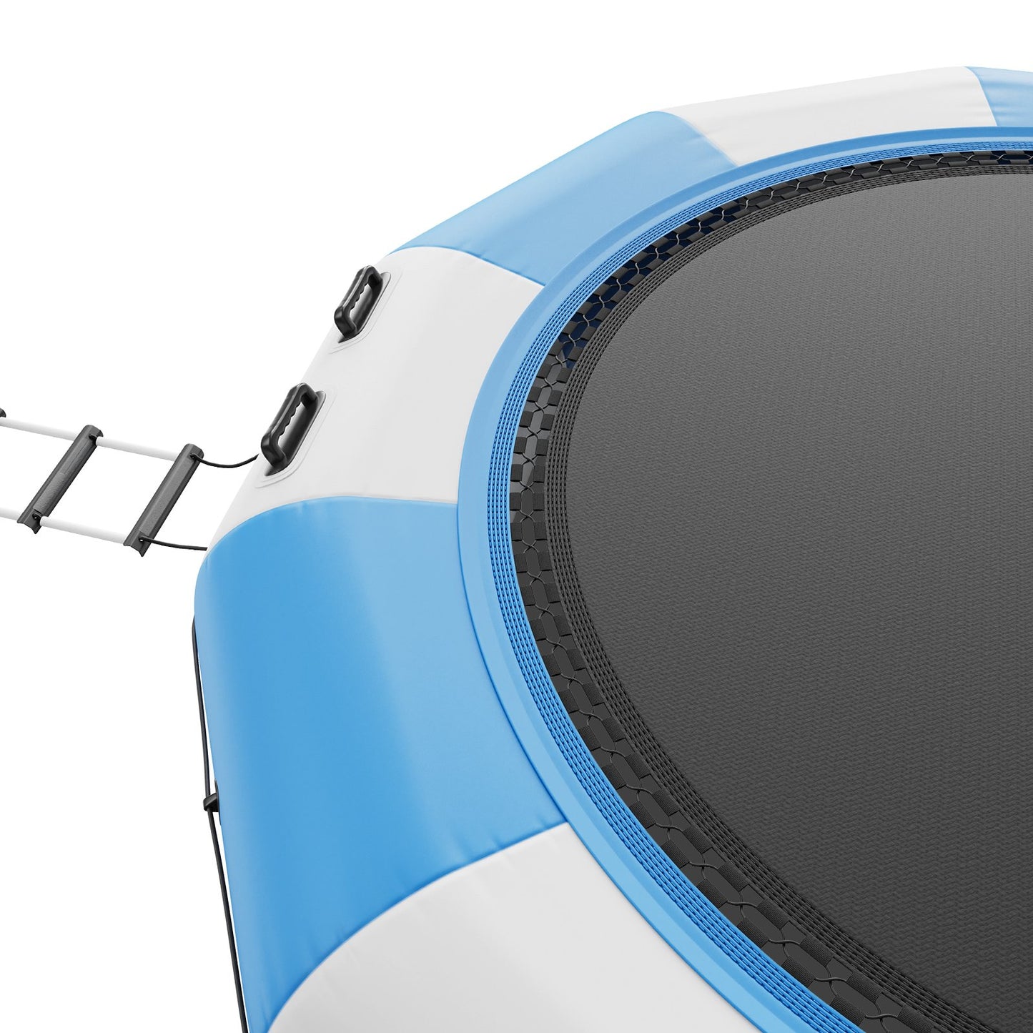 15ft Aufblasbare Wasser Trampolin Schwimmen Plattform Türsteher für Pool See Spielzeug