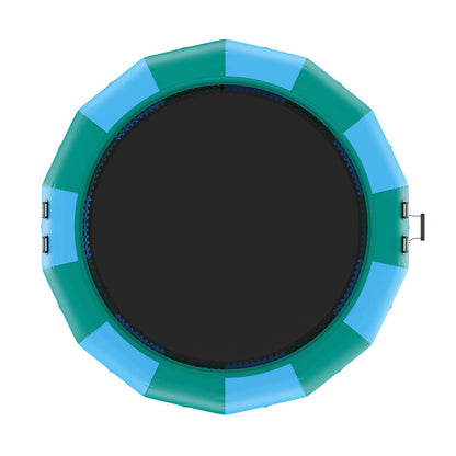 15ft Aufblasbare Wasser Trampolin Schwimmen Plattform Türsteher für Pool See Spielzeug
