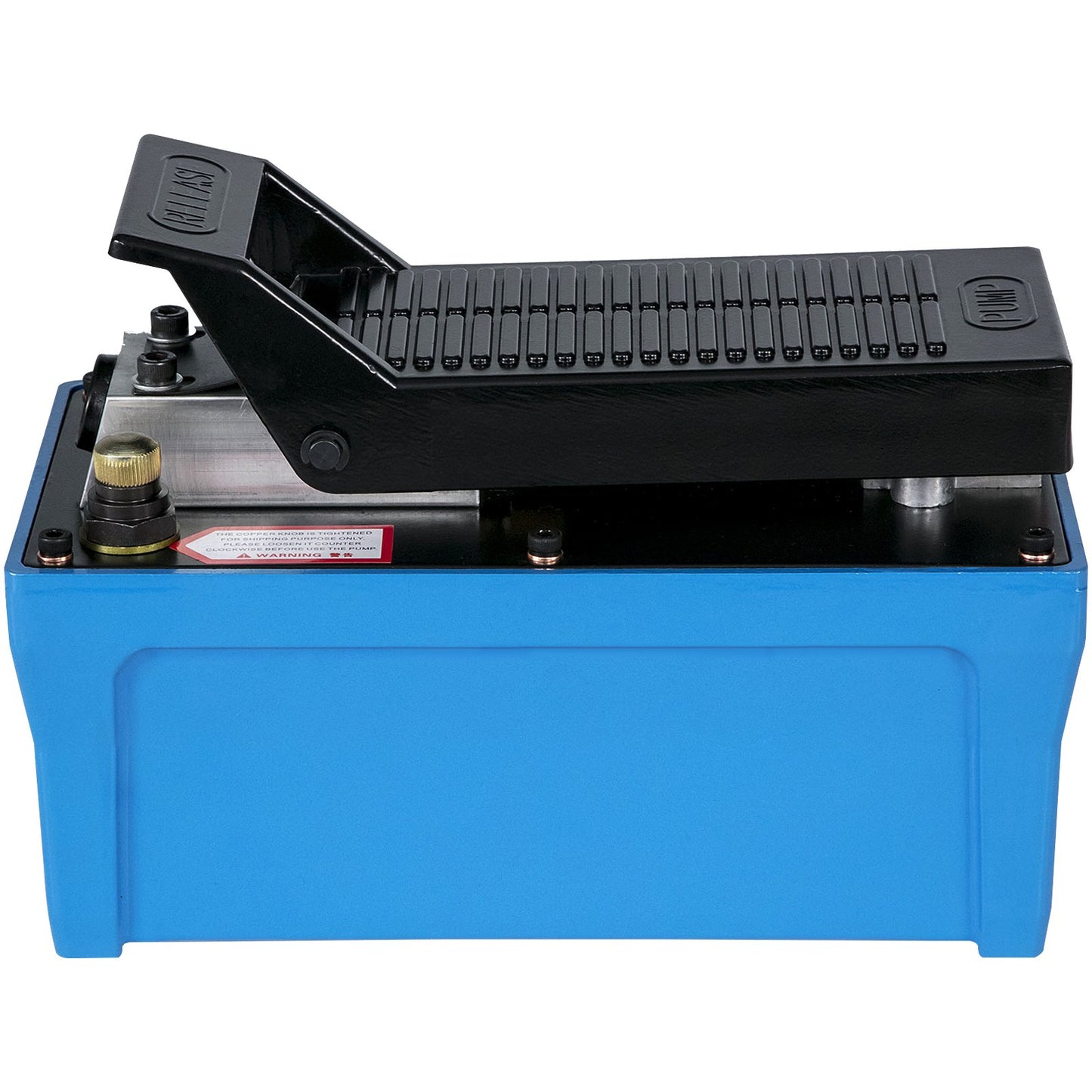 Lufthydraulikpumpen-Aggregat 10.000 PSI 103 Zoll 3-Kappen-Hochleistungs-Lufthydraulik-Fußpumpe in Ganzmetallkonstruktion