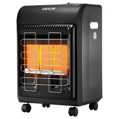 Propane Heater, 6000 to 18000 BTU Propane Cabinet Heater with 3 Modes Temp Settings & Tip-over Protection, Garage Radiator Heat up to 450 Sq.Ft, for Camping,Garage, Patio,Indoor/Outdoor