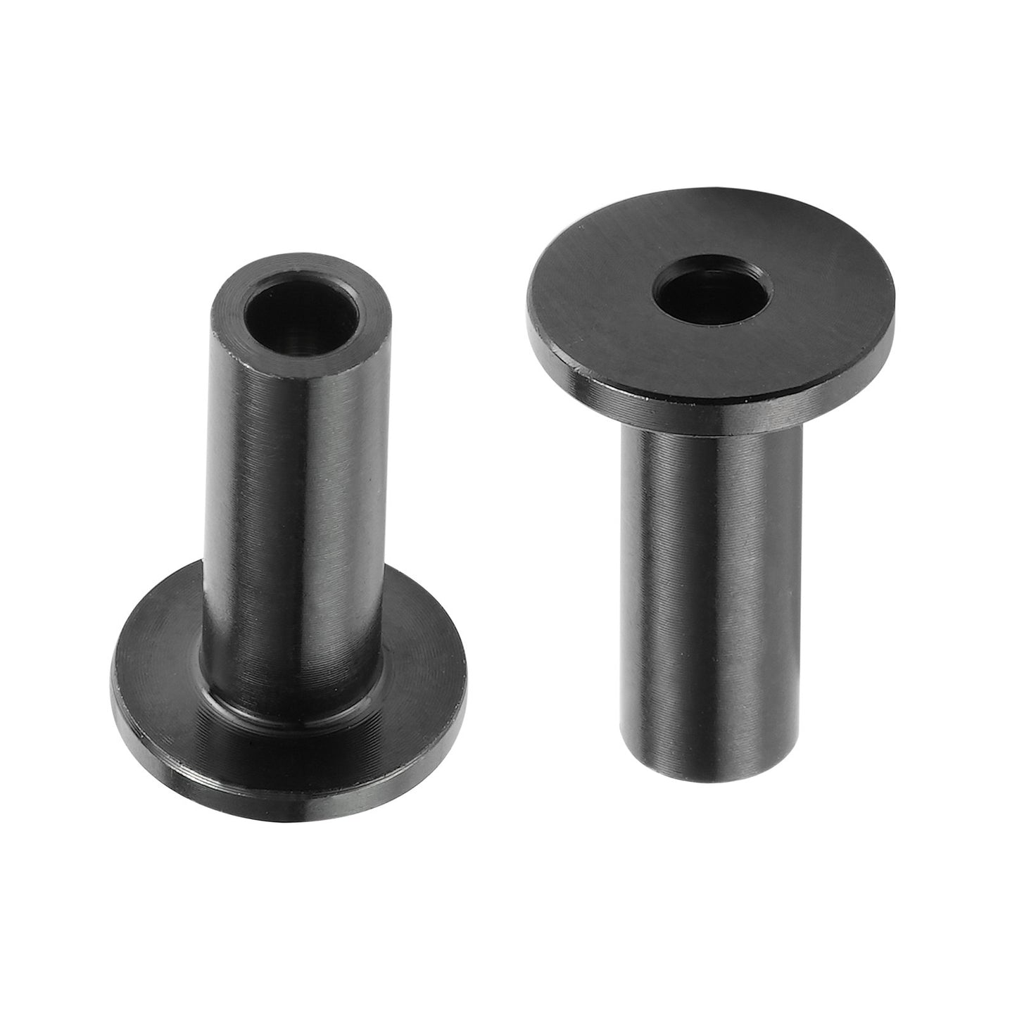 101er-Pack T316 Edelstahl-Schutzhülsen für 3,2 mm Drahtseilgeländer, DIY-Balustraden T316 Marine Grade, wird mit einem kostenlosen Bohrer geliefert, Schwarz