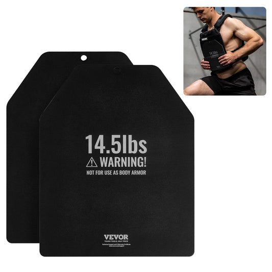 Weight Vest Plates for Strength Training Running Workout 2x14.5 LB Plates