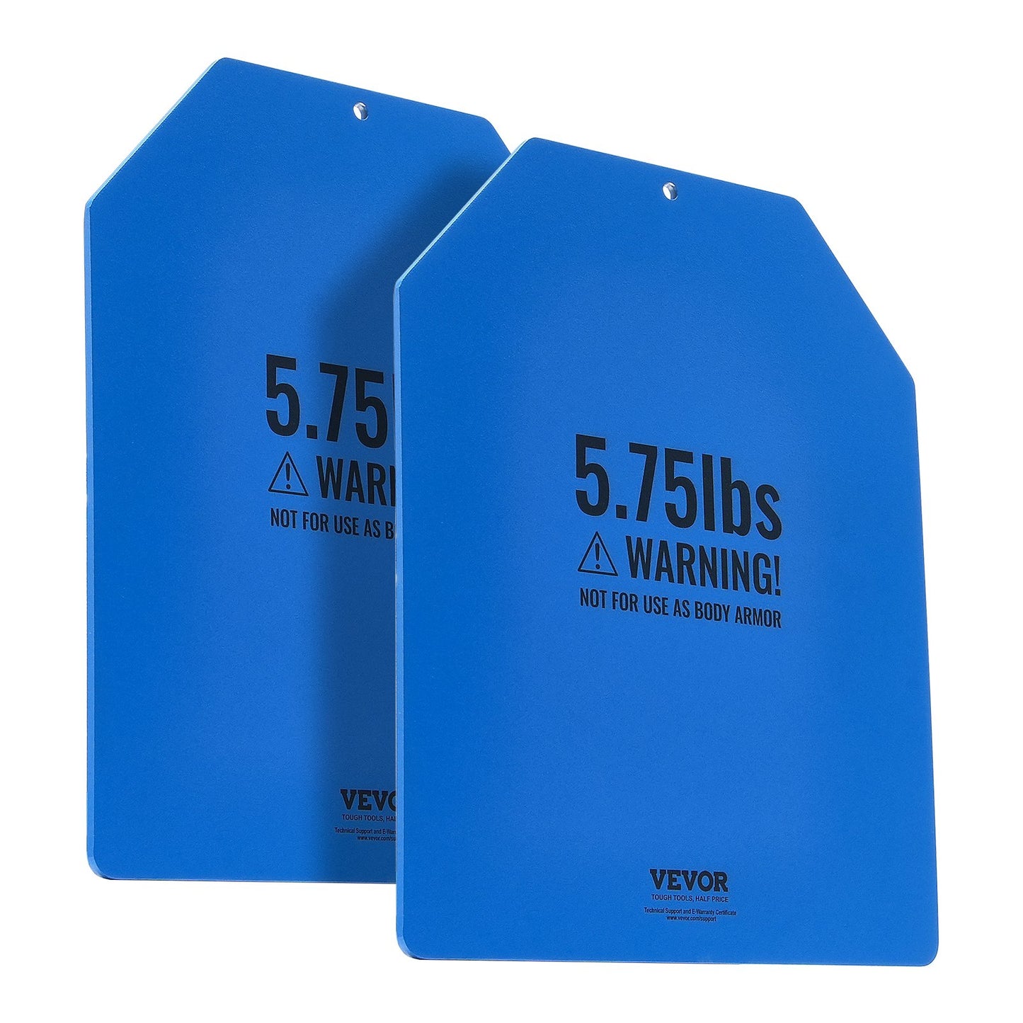 Gewichtswestenplatten für Krafttraining, Lauftraining, 2 x 5,75 Pfund Platten