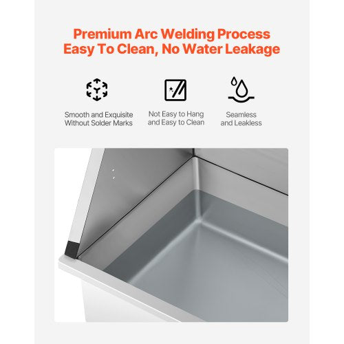 86.4 cm Stainless Steel Dog Grooming Tub with Pet Faucet | EU