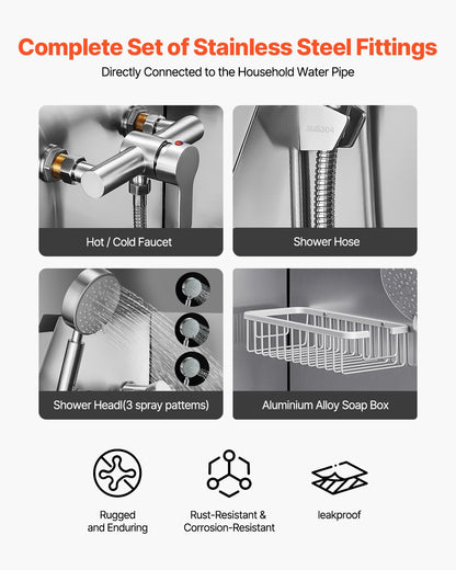 Stainless Steel Dog Washing Station, 50 inch Pet Grooming Tub w/ Ramp, PE Water Filter Board, Faucet & Showerhead & Soap Holder Dog Bathtub for Large & Medium & Small Pets (Right Door)