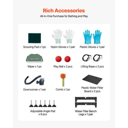 157,5 cm Edelstahl Hundepflegewanne mit Rampe, Wasserfilter, links