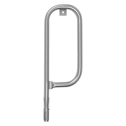Grill Burner Tube for Weber Q100, Q120, Q1000, Q1200, Baby Q Gas Grills, 17 inch 304 Stainless Steel Tube Burner for Weber 516001, 516002, 50060001, Replacement Part 69957, 60040, 41657, 45657