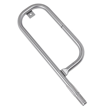 Grill Burner Tube for Weber Q100, Q120, Q1000, Q1200, Baby Q Gas Grills, 17 inch 304 Stainless Steel Tube Burner for Weber 516001, 516002, 50060001, Replacement Part 69957, 60040, 41657, 45657