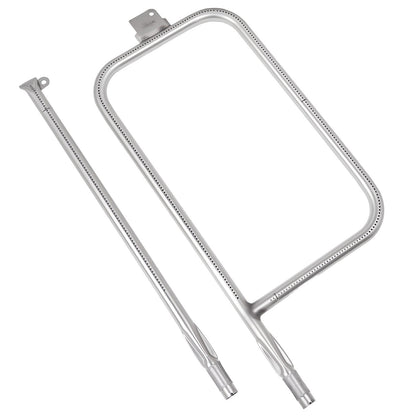 Grill Burner Tube for Weber Q3200, Q300 (2013 & earlier), Q320, Q3000 (2014 & newer), 23.75 inch 304 Stainless Steel Tube Burner for Weber 404341, 57060001, 586002, Replacement Part 60036, 80385