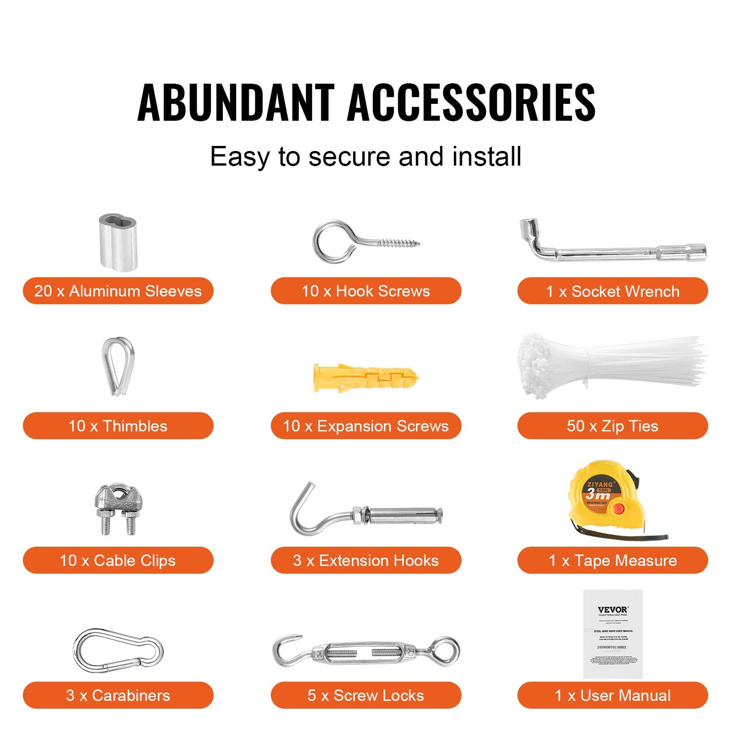 T304 Edelstahlkabel 1/8" 7x7 Stahldraht 100 Fuß Kabelgeländer