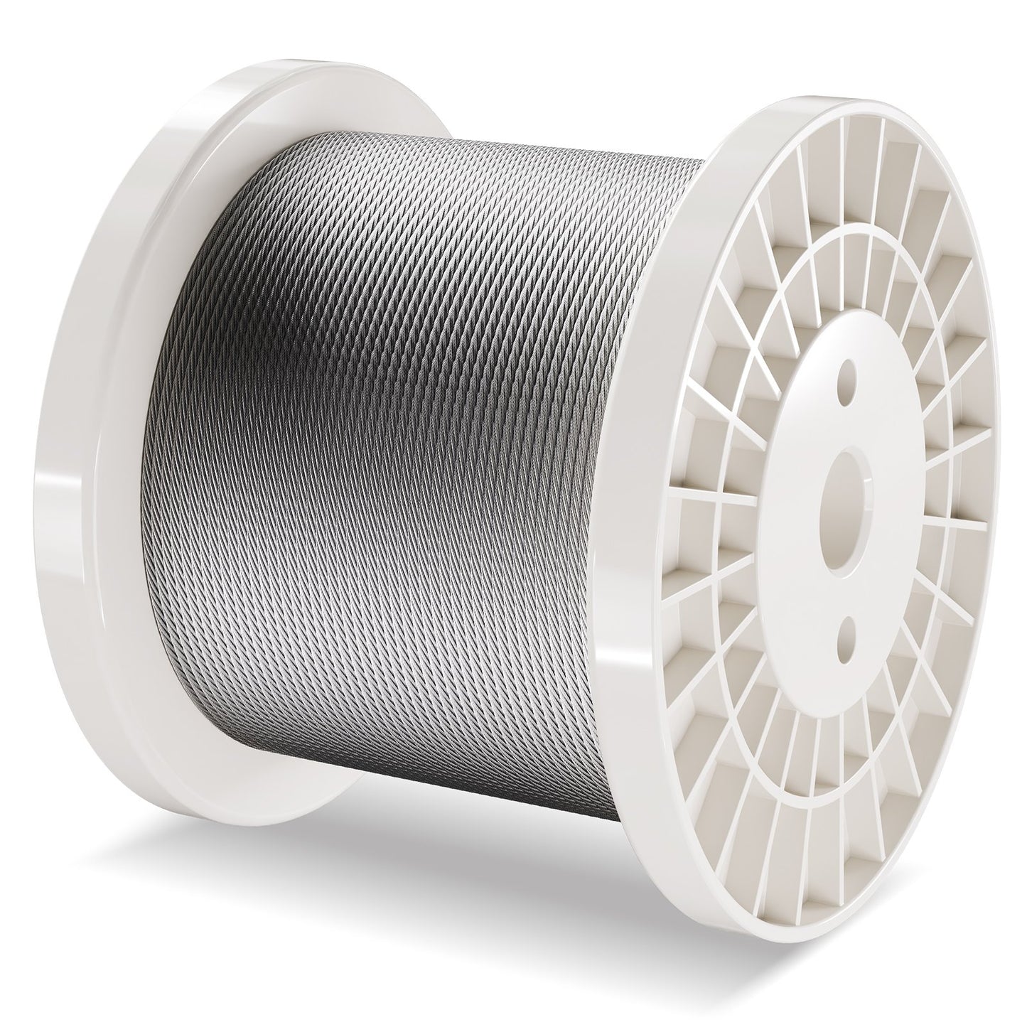 T316 Edelstahlkabel 1/8" 7x7 Stahldraht 600 Fuß Kabelgeländer