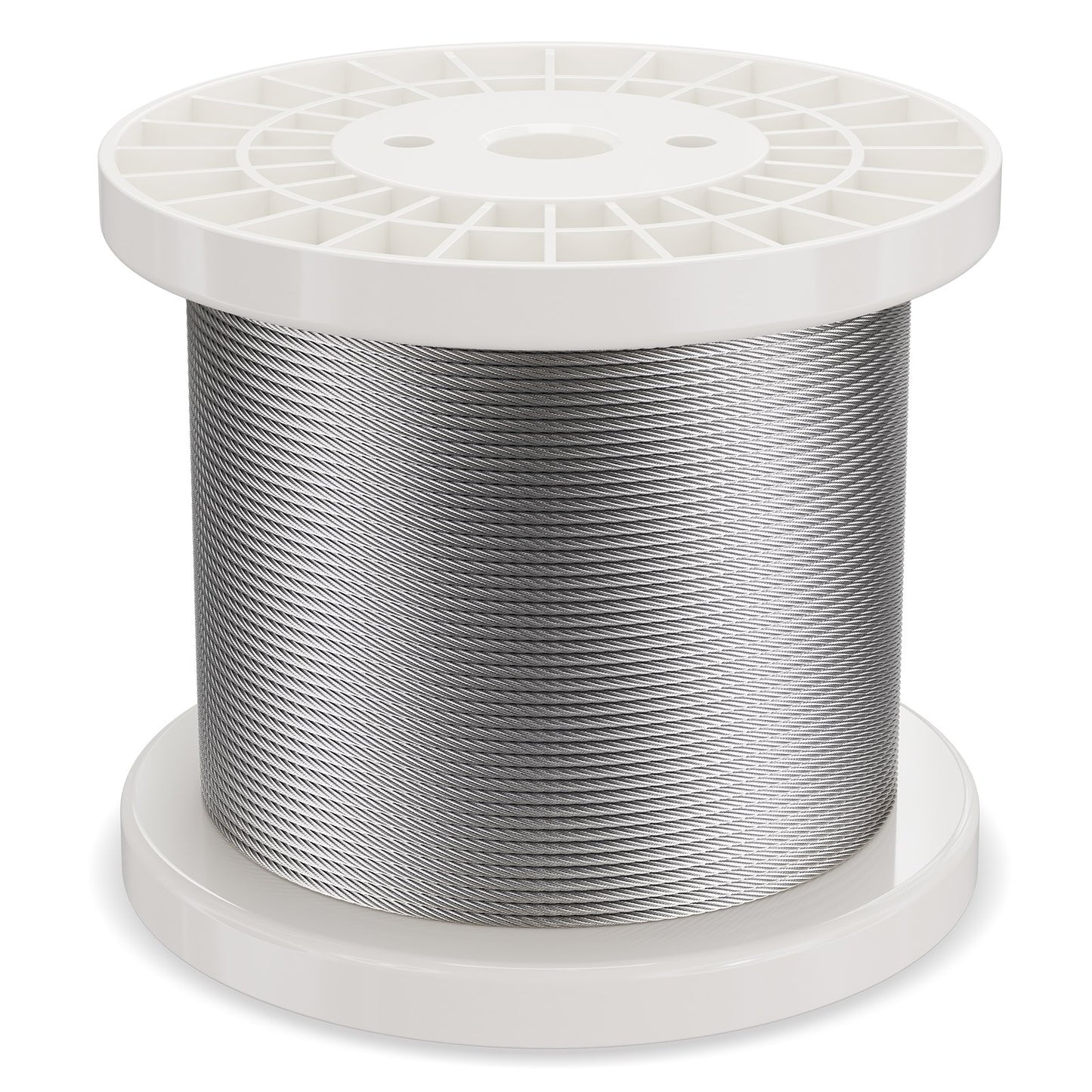 T316 Edelstahlkabel 1/8" 7x7 Stahldraht 600 Fuß Kabelgeländer