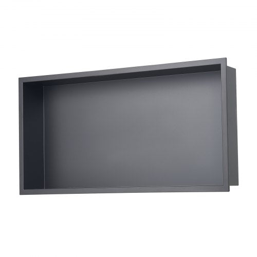 Duschnische 33,0x63,5x10,2cm Wandeinbauregal aus Edelstahl