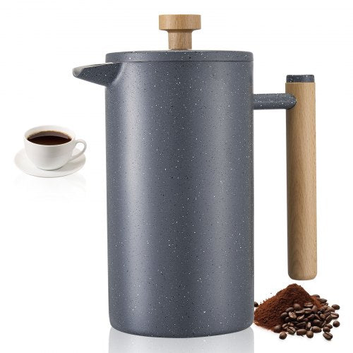 French Press coffee maker 1L stainless steel French Press black | EU