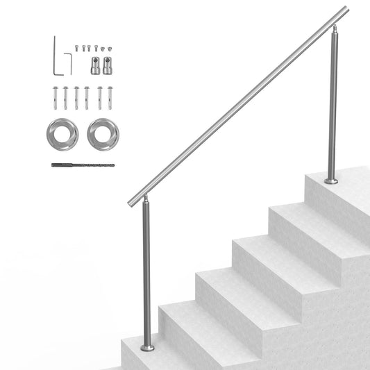 70.9 inch/180 cm handrails for outdoor stairs staircase Seniors porch deck