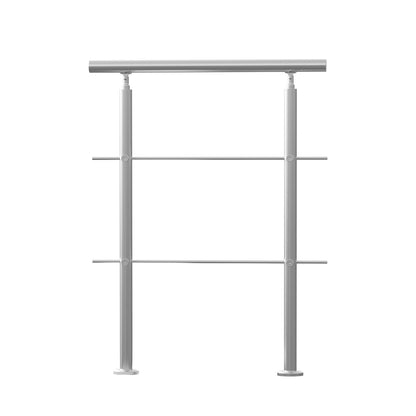 31,5 Zoll Außentreppenhandläufe 2 Querstangen Treppen für Veranda Deck