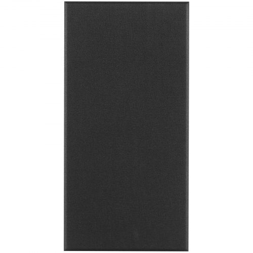 4 Akustik-Wandpaneele 5 cm stark 63 x 28 cm selbstklebend schwarz | EU