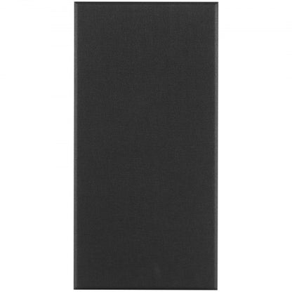 4 Akustik-Wandpaneele 5 cm stark 63 x 28 cm selbstklebend schwarz | EU