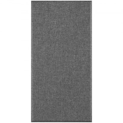 4 Akustik-Wandpaneele 5 cm stark 63 x 28 cm selbstklebend grau