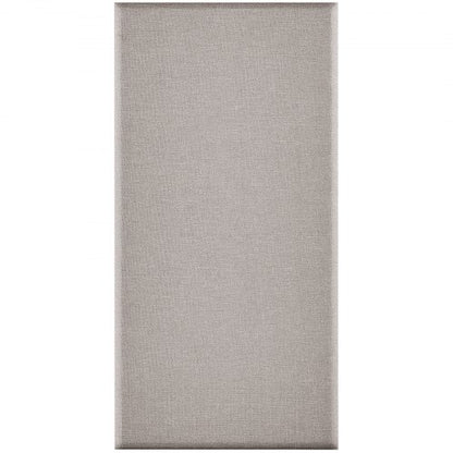 4 acoustic wall panels 5 cm thick 63 x 28 cm self-adhesive camel colored | EU